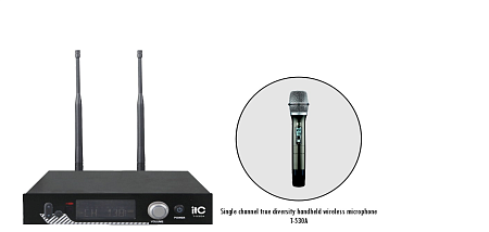 ITC T-530A приёмник + ручной микрофон