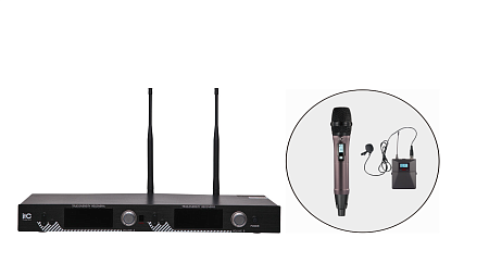 ITC T-521UT 1 петличный +1 ручной микрофоны