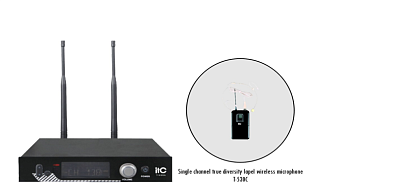 ITC T-530C приёмник + головной микрофон