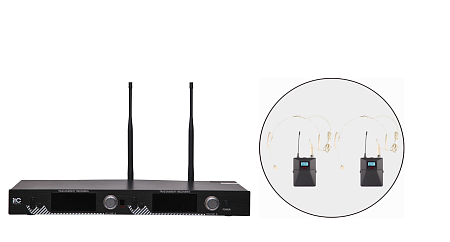 ITC T-521US  радиосистема 2 головных микрофона