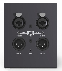 ITC TS-P8802P  Dante панель 2х2