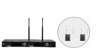 ITC T-521US  радиосистема 2 головных микрофона