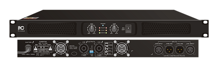 ITC TC-2500 2-канальный усилитель, 2х500W / 8 Ом