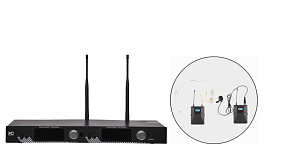 ITC T-521UW 1 петличный +1 головной микрофоны