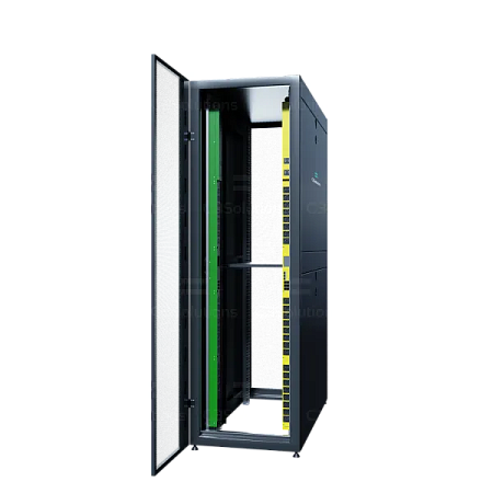 Серверный шкаф C3 Major 42U 600*1200, двери перфорированные, черный